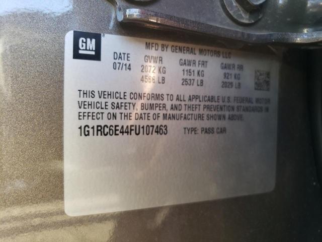 Photo 11 VIN: 1G1RC6E44FU107463 - CHEVROLET VOLT 