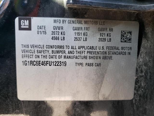 Photo 11 VIN: 1G1RC6E46FU122319 - CHEVROLET VOLT 