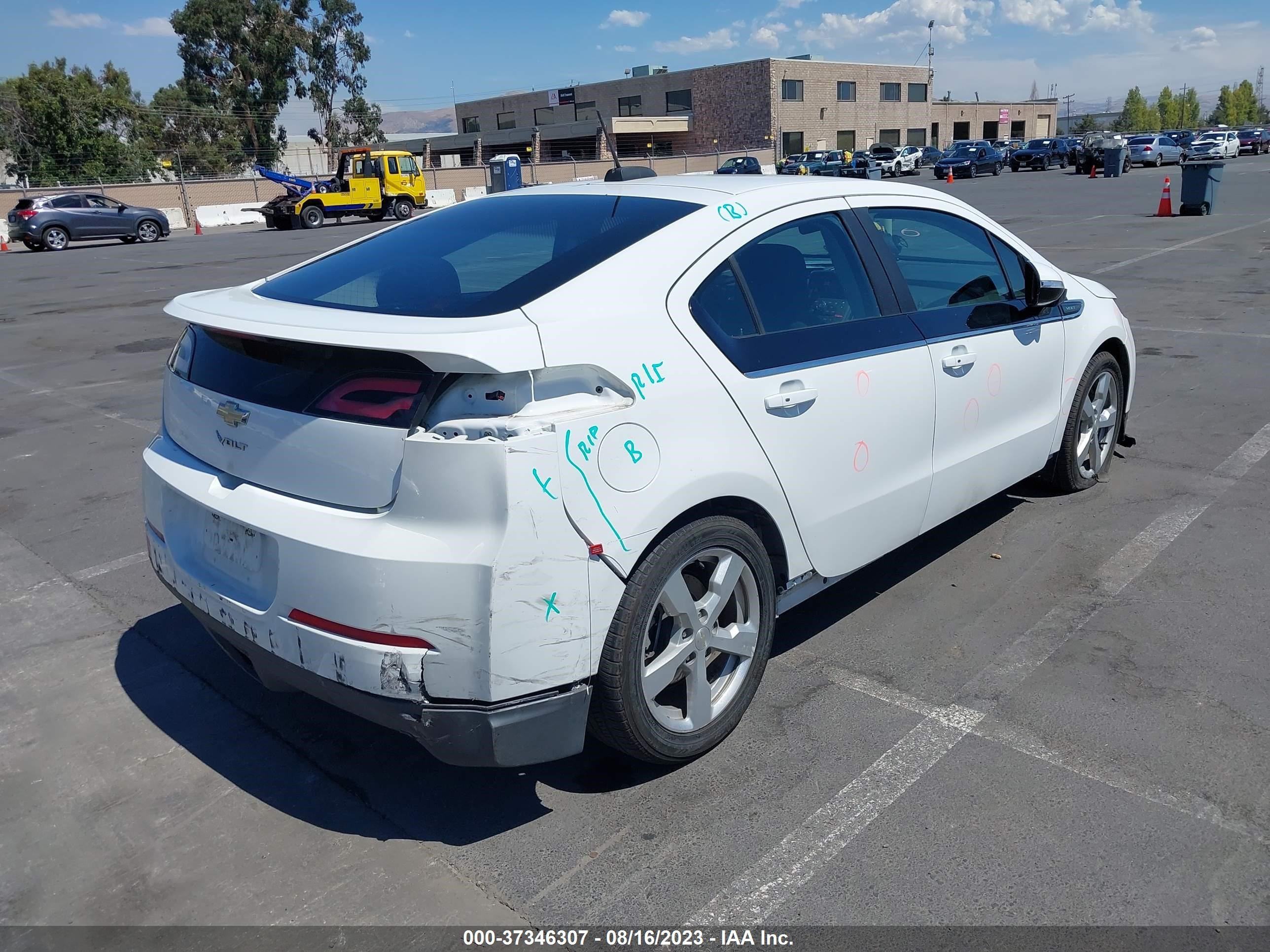 Photo 3 VIN: 1G1RC6E46FU142800 - CHEVROLET VOLT 