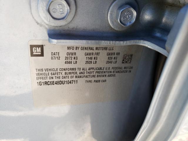 Photo 11 VIN: 1G1RC6E48DU104711 - CHEVROLET VOLT 