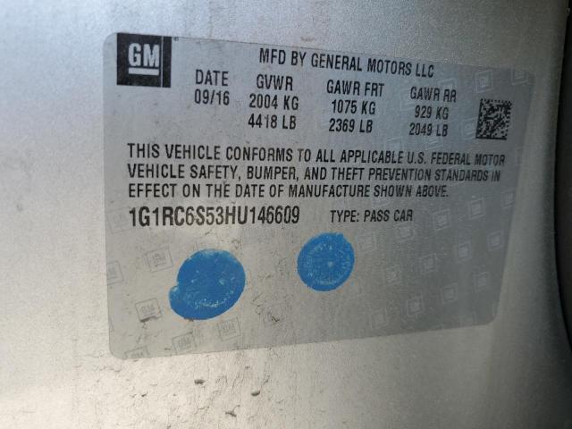 Photo 12 VIN: 1G1RC6S53HU146609 - CHEVROLET VOLT LT 