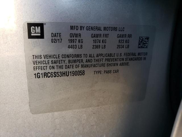 Photo 11 VIN: 1G1RC6S53HU190058 - CHEVROLET VOLT LT 