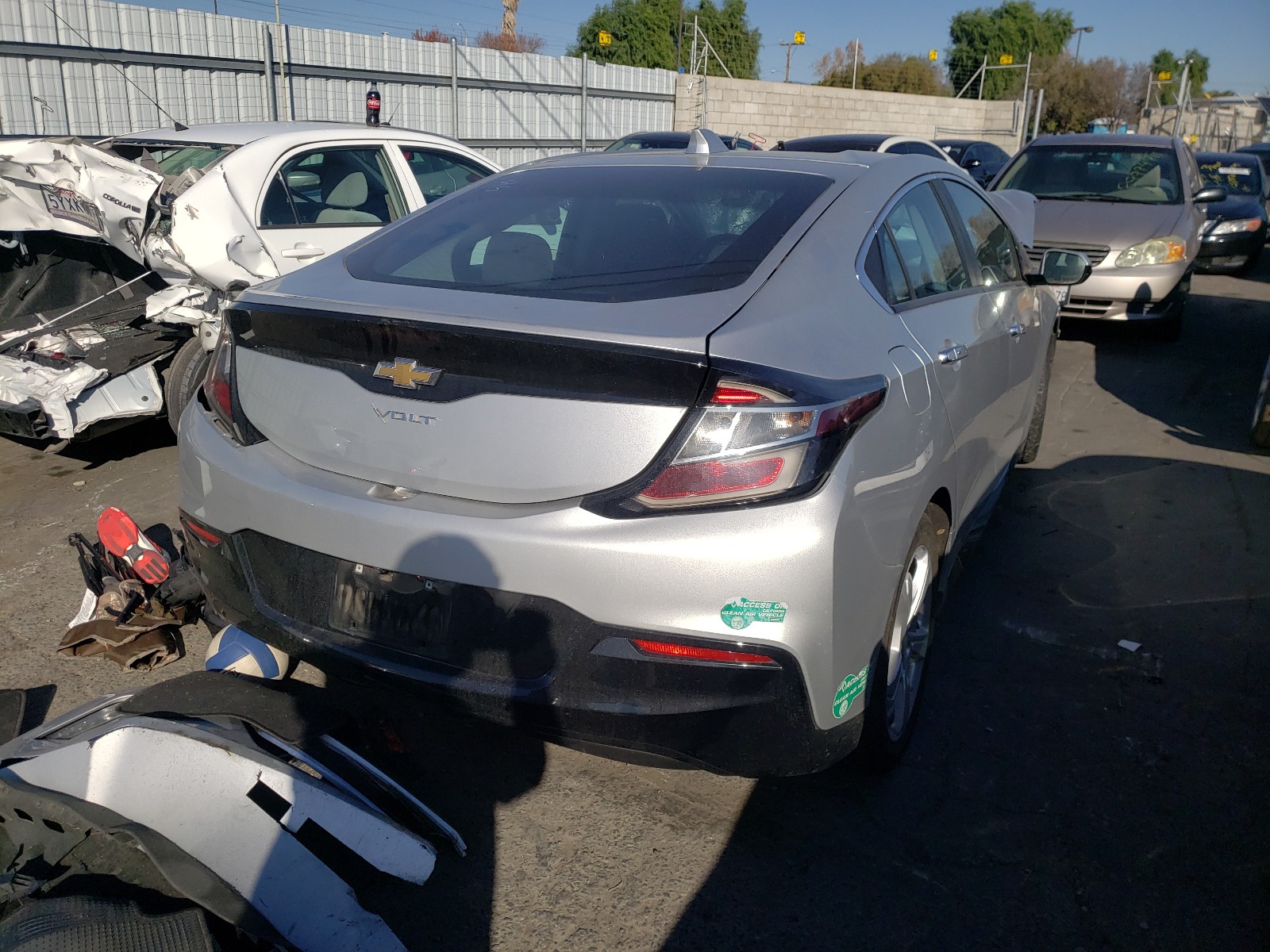 Photo 3 VIN: 1G1RC6S55GU141250 - CHEVROLET VOLT LT 