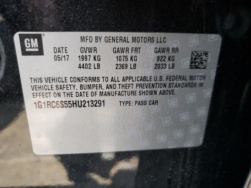 Photo 9 VIN: 1G1RC6S55HU213291 - CHEVROLET VOLT 