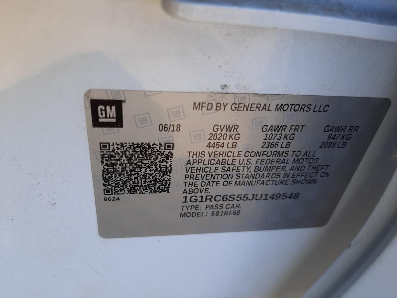 Photo 9 VIN: 1G1RC6S55JU149548 - CHEVROLET VOLT 