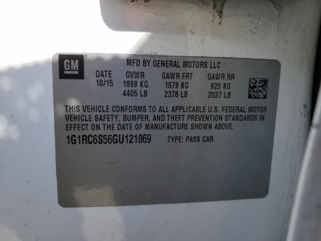 Photo 11 VIN: 1G1RC6S56GU121069 - CHEVROLET VOLT 