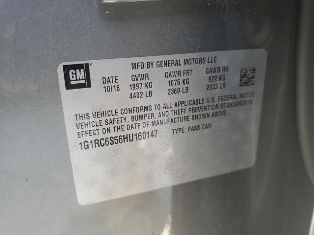 Photo 11 VIN: 1G1RC6S56HU160147 - CHEVROLET VOLT LT 