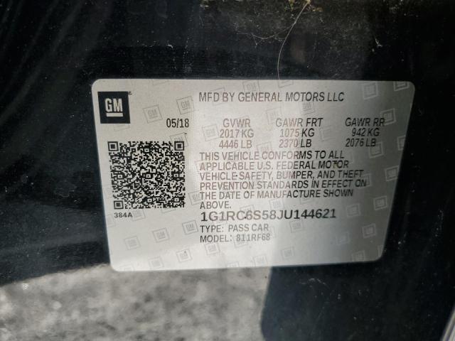 Photo 11 VIN: 1G1RC6S58JU144621 - CHEVROLET VOLT LT 