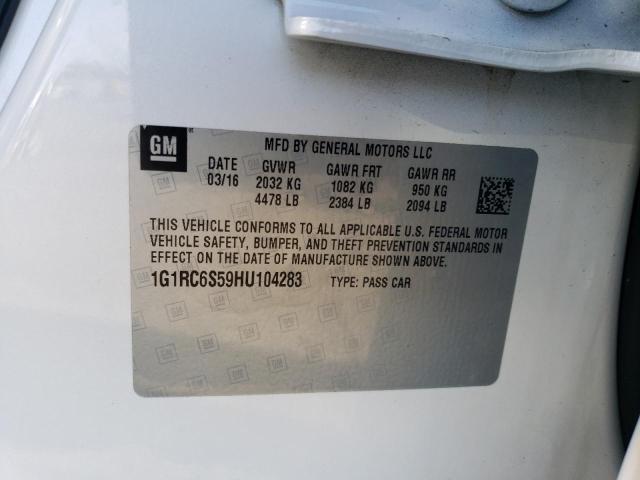 Photo 11 VIN: 1G1RC6S59HU104283 - CHEVROLET VOLT LT 