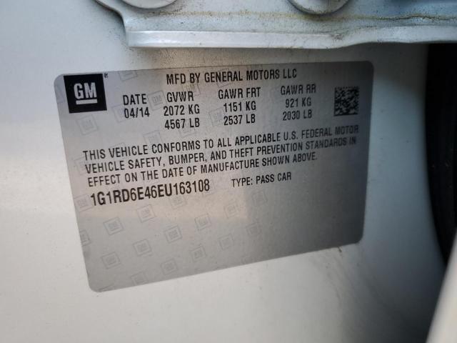 Photo 11 VIN: 1G1RD6E46EU163108 - CHEVROLET VOLT 