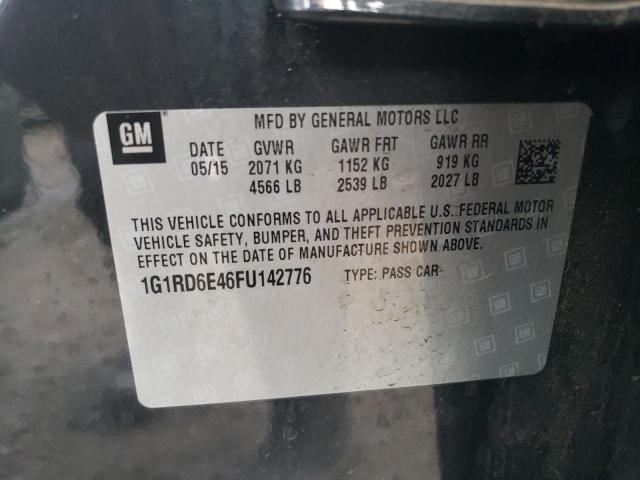 Photo 12 VIN: 1G1RD6E46FU142776 - CHEVROLET VOLT 