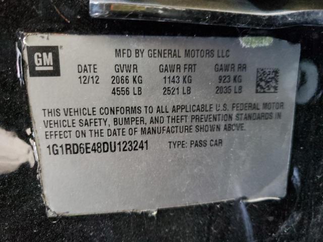 Photo 12 VIN: 1G1RD6E48DU123241 - CHEVROLET VOLT 