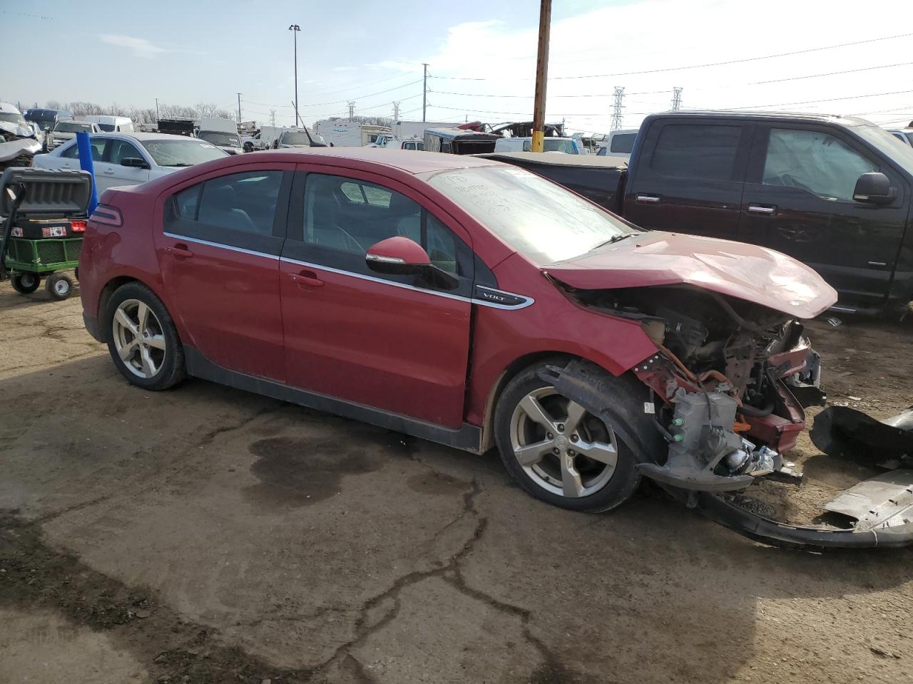 Photo 3 VIN: 1G1RD6E48EU111253 - CHEVROLET VOLT 