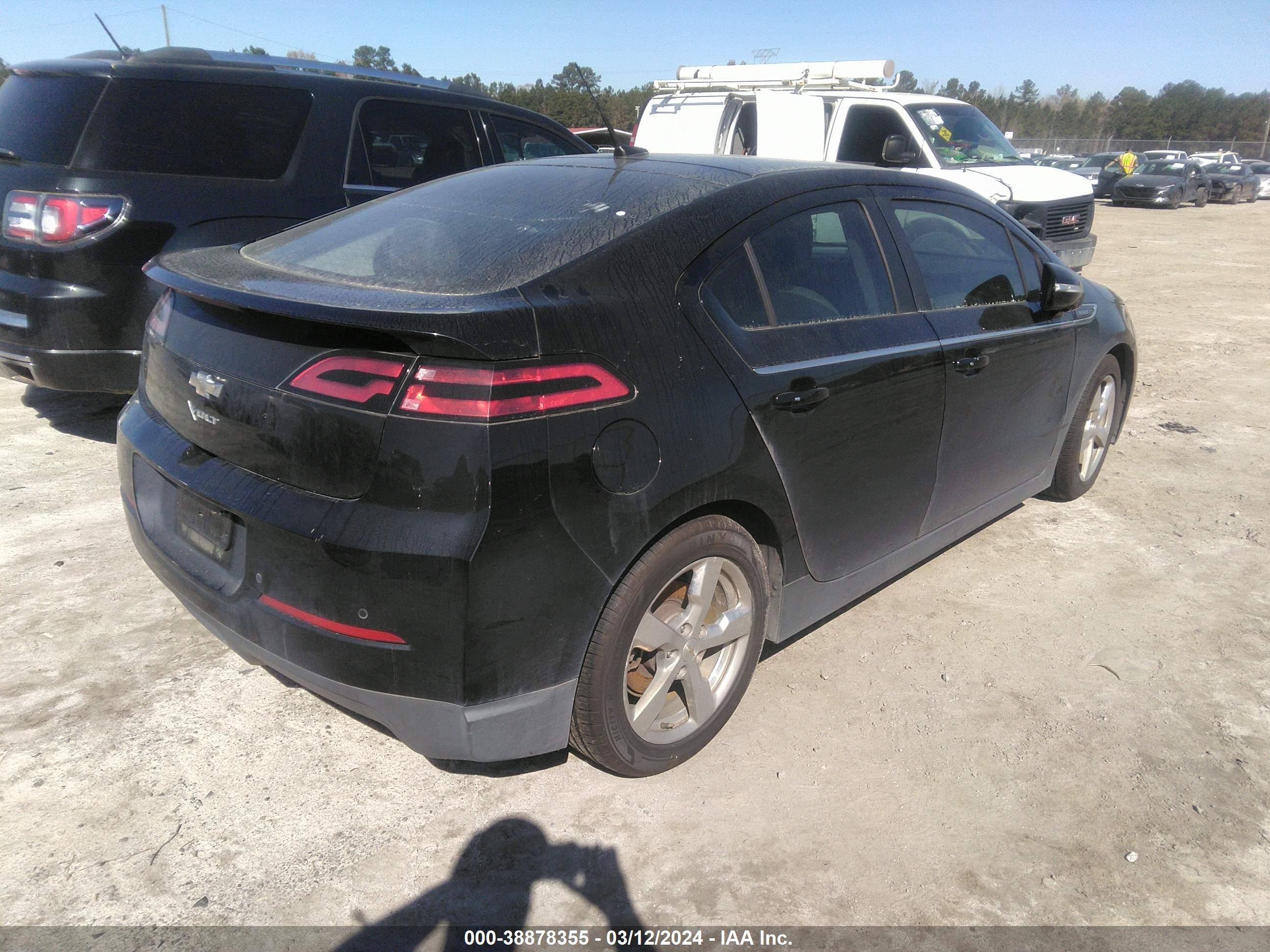 Photo 3 VIN: 1G1RD6E48EU132295 - CHEVROLET VOLT 