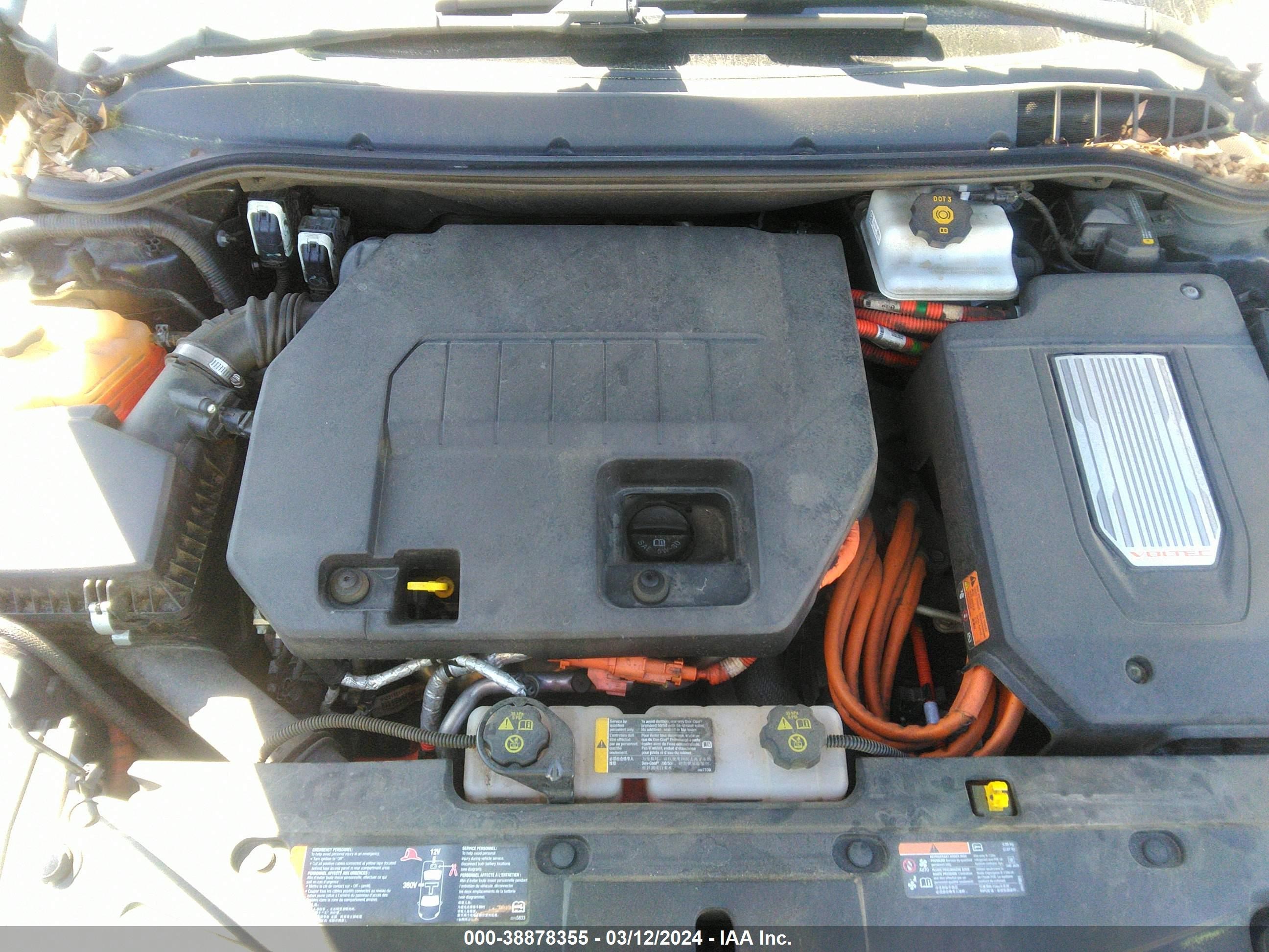 Photo 9 VIN: 1G1RD6E48EU132295 - CHEVROLET VOLT 