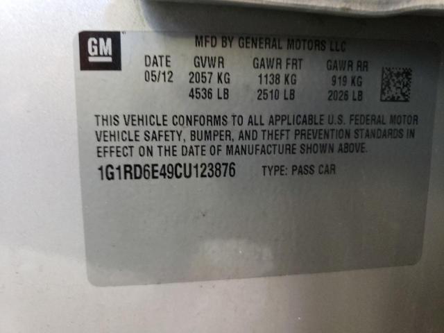 Photo 11 VIN: 1G1RD6E49CU123876 - CHEVROLET VOLT 