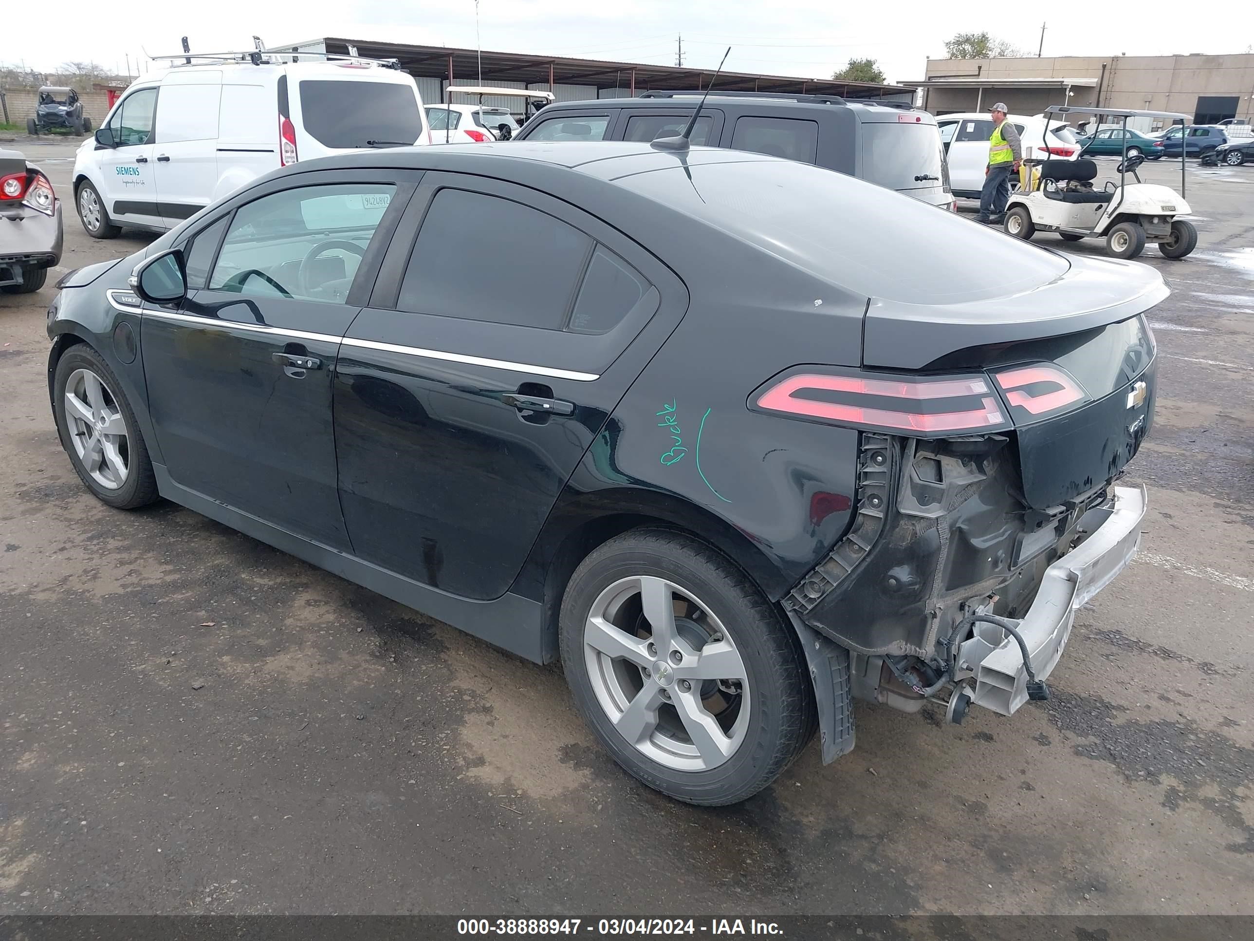 Photo 2 VIN: 1G1RD6E4XDU126593 - CHEVROLET VOLT 