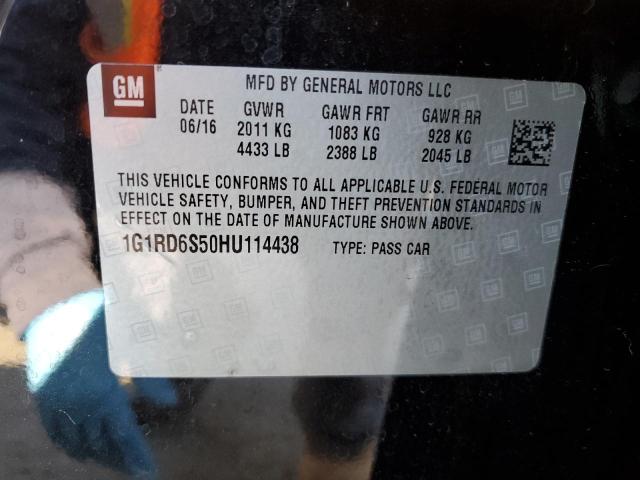 Photo 9 VIN: 1G1RD6S50HU114438 - CHEVROLET VOLT PREMI 