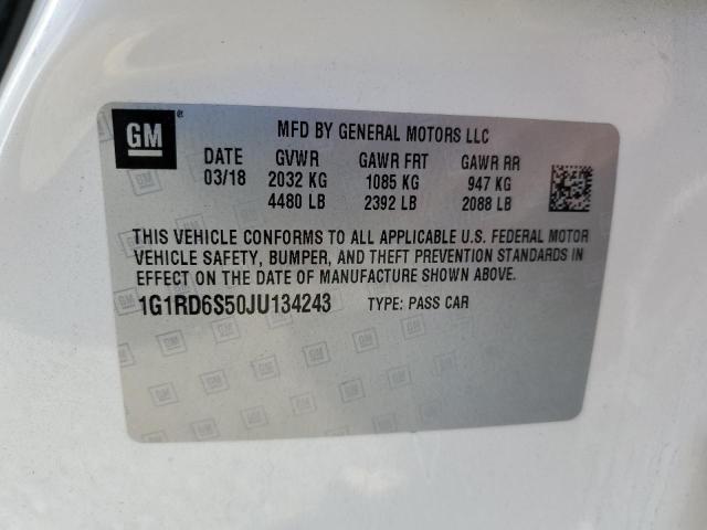 Photo 11 VIN: 1G1RD6S50JU134243 - CHEVROLET VOLT 