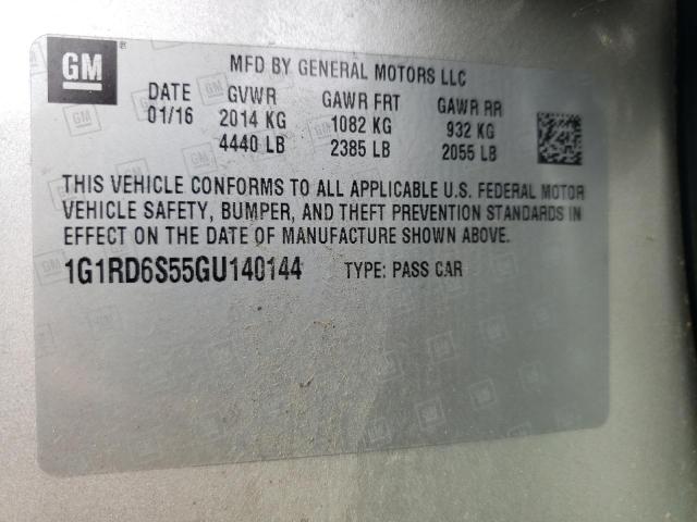 Photo 11 VIN: 1G1RD6S55GU140144 - CHEVROLET VOLT 