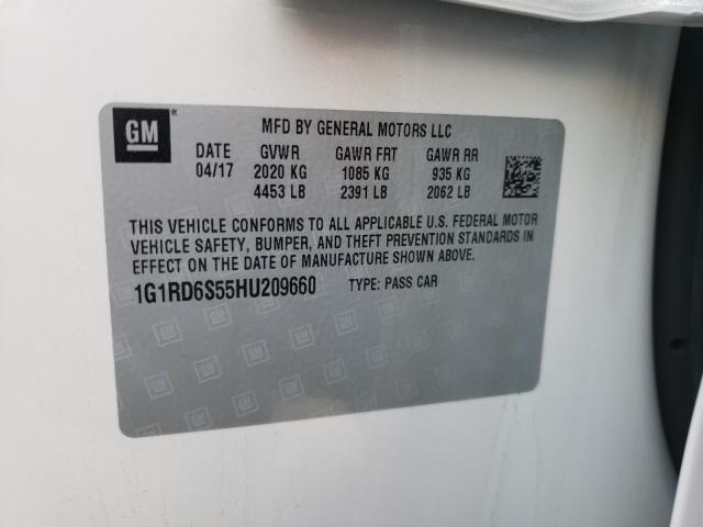 Photo 9 VIN: 1G1RD6S55HU209660 - CHEVROLET VOLT PREMI 