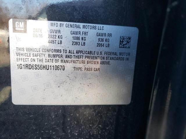 Photo 11 VIN: 1G1RD6S56HU110670 - CHEVROLET VOLT 