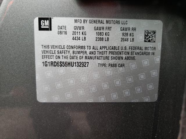 Photo 9 VIN: 1G1RD6S56HU132927 - CHEVROLET VOLT PREMI 