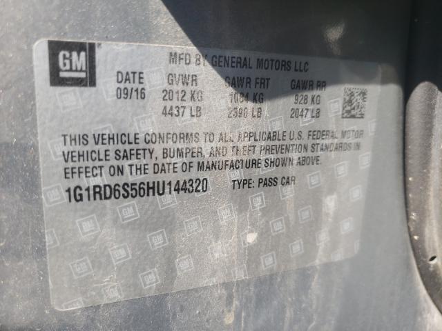 Photo 9 VIN: 1G1RD6S56HU144320 - CHEVROLET VOLT 