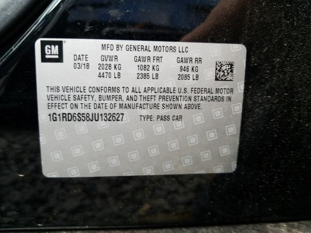 Photo 9 VIN: 1G1RD6S58JU132627 - CHEVROLET VOLT PREMI 