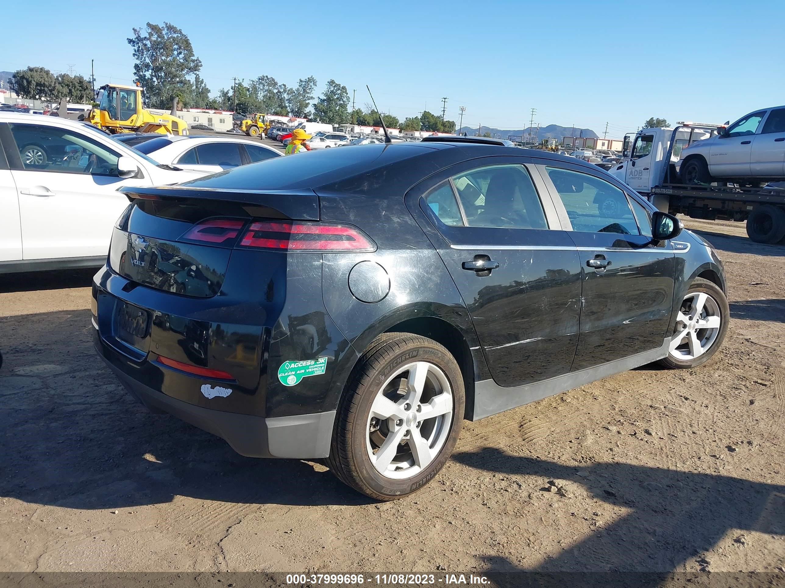 Photo 3 VIN: 1G1RE6E42EU169291 - CHEVROLET VOLT 