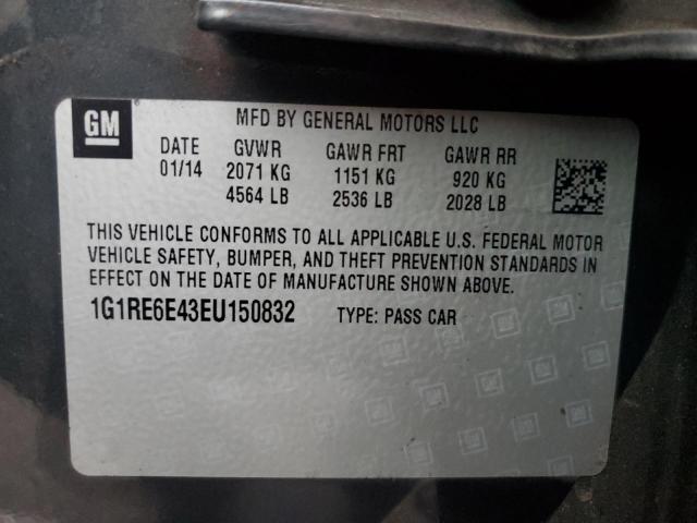 Photo 12 VIN: 1G1RE6E43EU150832 - CHEVROLET VOLT 