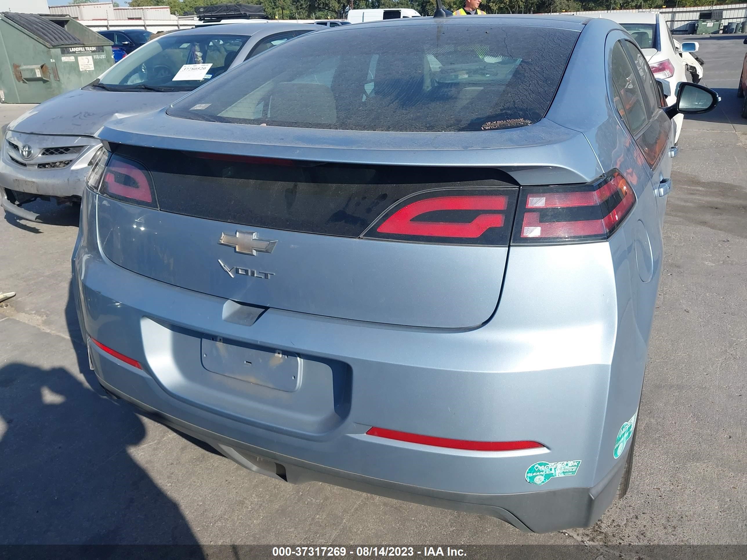 Photo 14 VIN: 1G1RE6E43EU153603 - CHEVROLET VOLT 