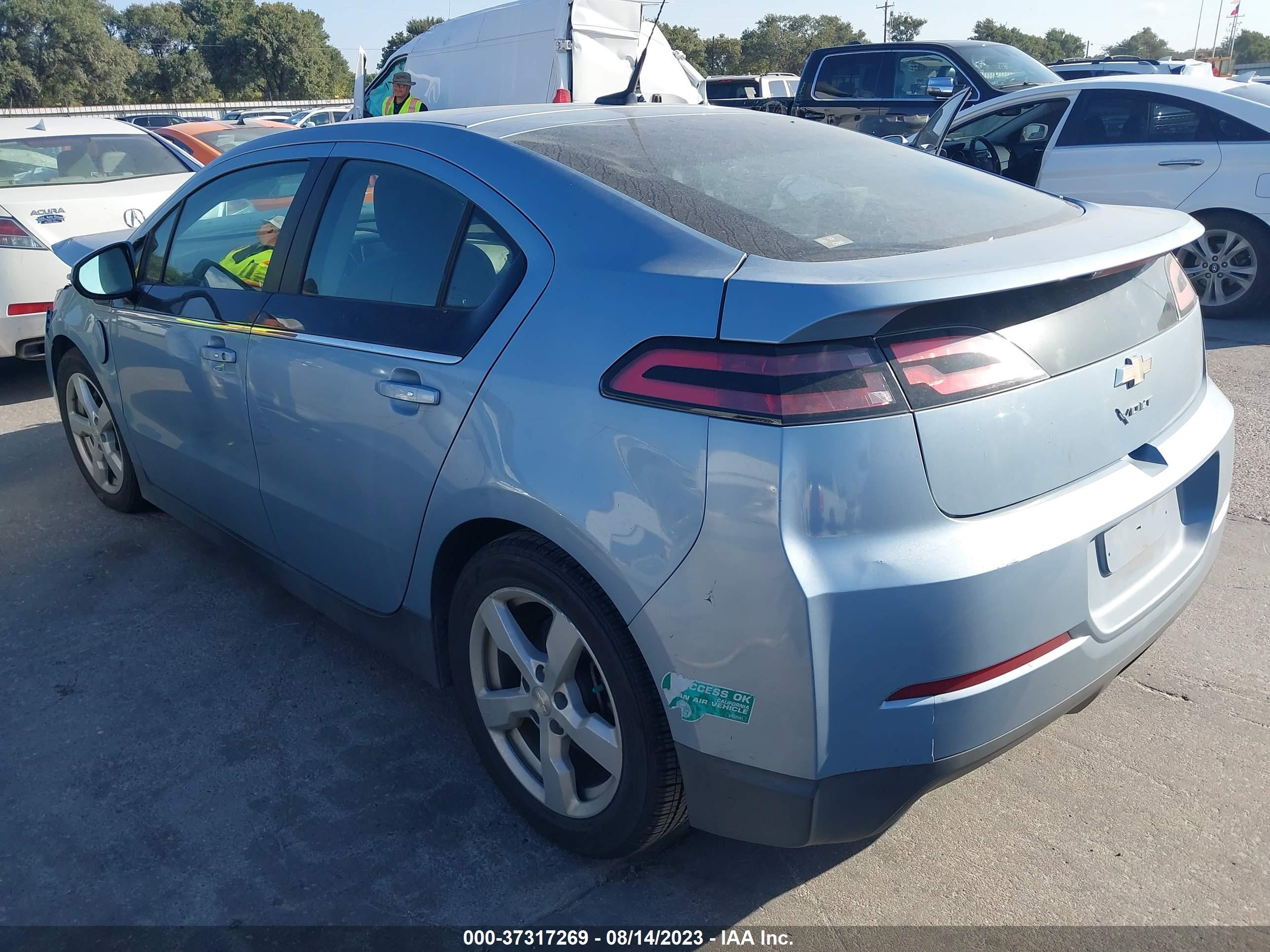 Photo 2 VIN: 1G1RE6E43EU153603 - CHEVROLET VOLT 