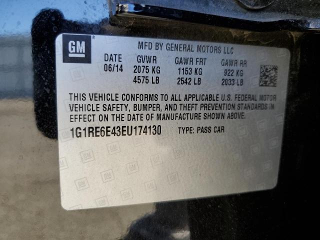 Photo 11 VIN: 1G1RE6E43EU174130 - CHEVROLET VOLT 