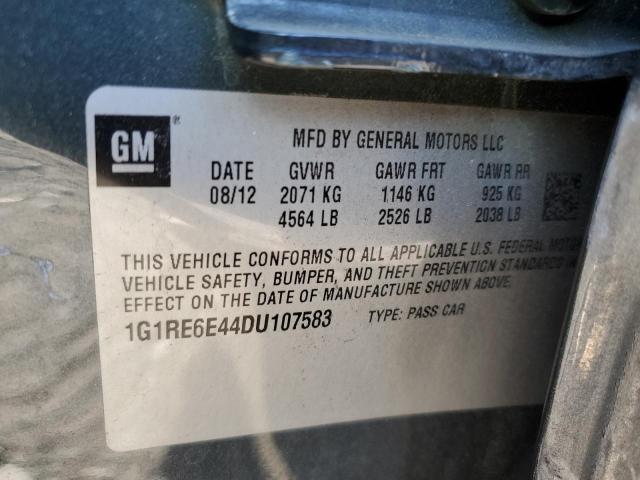 Photo 11 VIN: 1G1RE6E44DU107583 - CHEVROLET VOLT 