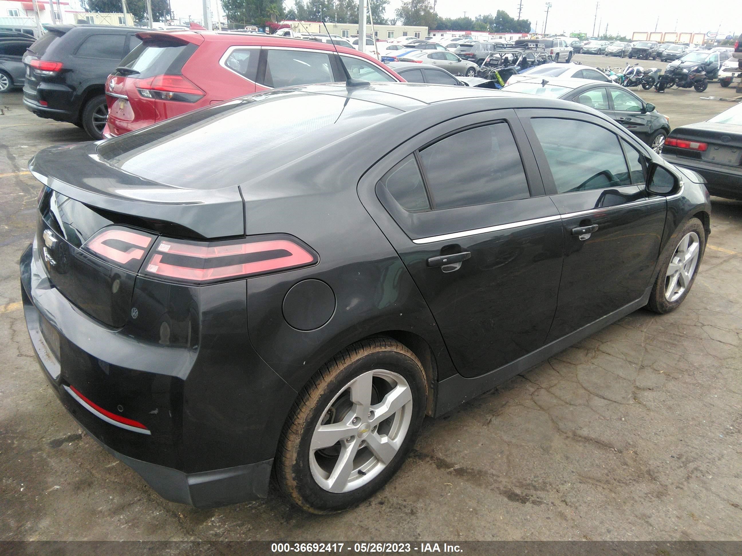 Photo 3 VIN: 1G1RE6E44EU174105 - CHEVROLET VOLT 