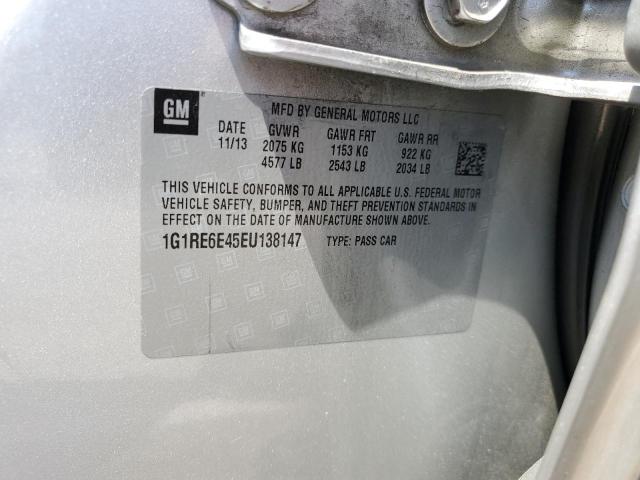 Photo 11 VIN: 1G1RE6E45EU138147 - CHEVROLET VOLT 