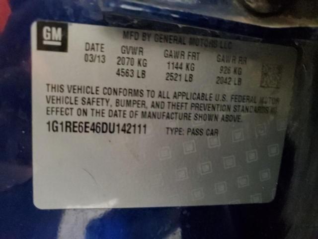 Photo 11 VIN: 1G1RE6E46DU142111 - CHEVROLET VOLT 