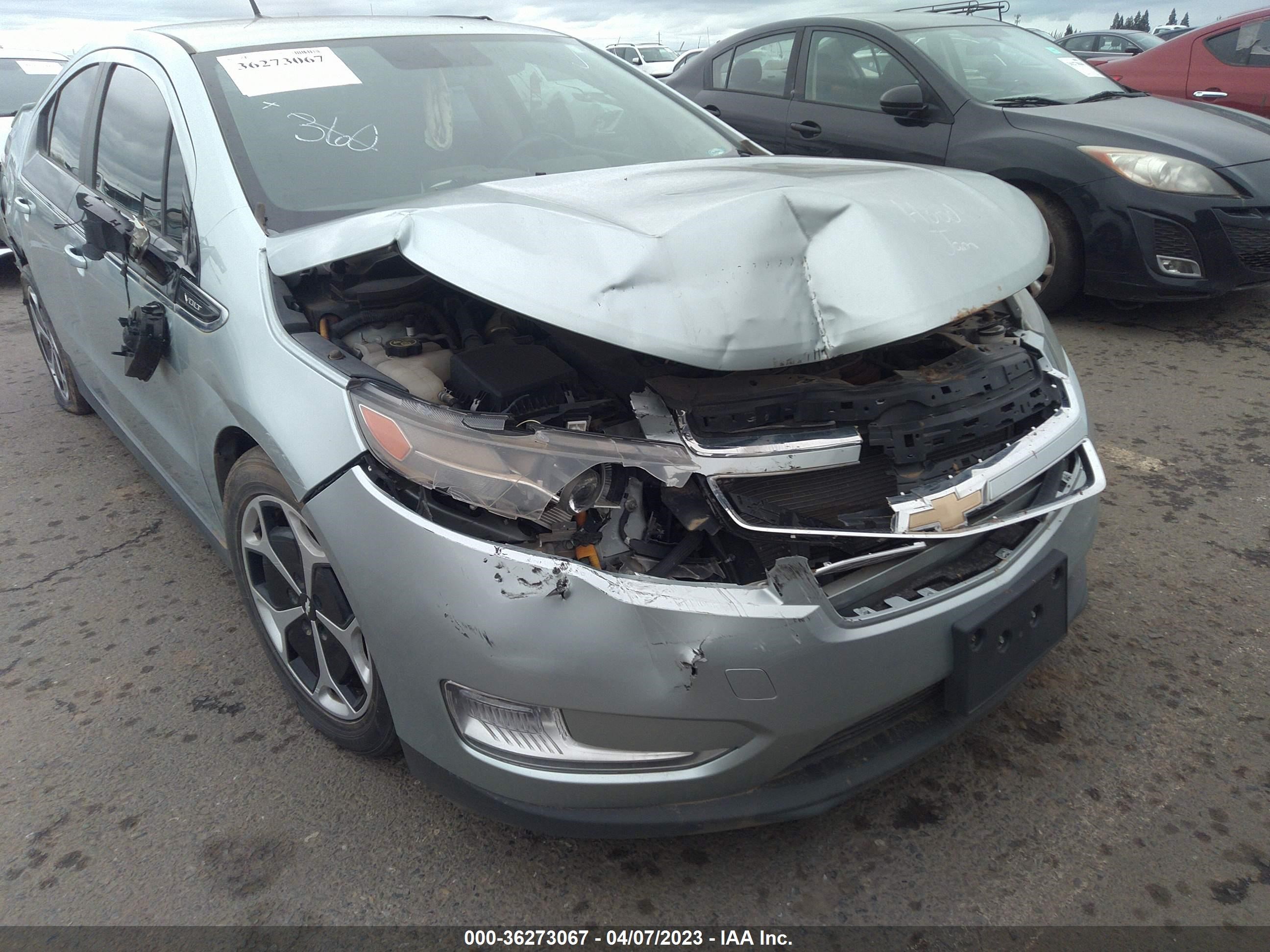 Photo 5 VIN: 1G1RE6E47DU106671 - CHEVROLET VOLT 