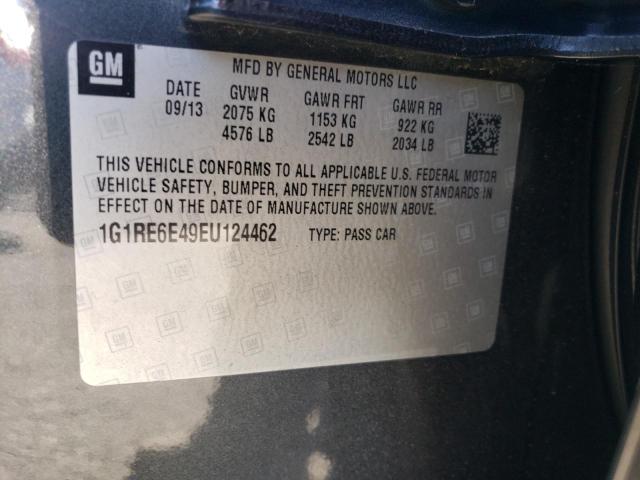 Photo 11 VIN: 1G1RE6E49EU124462 - CHEVROLET VOLT 