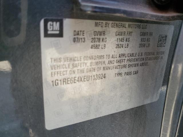 Photo 11 VIN: 1G1RE6E4XEU113924 - CHEVROLET VOLT 