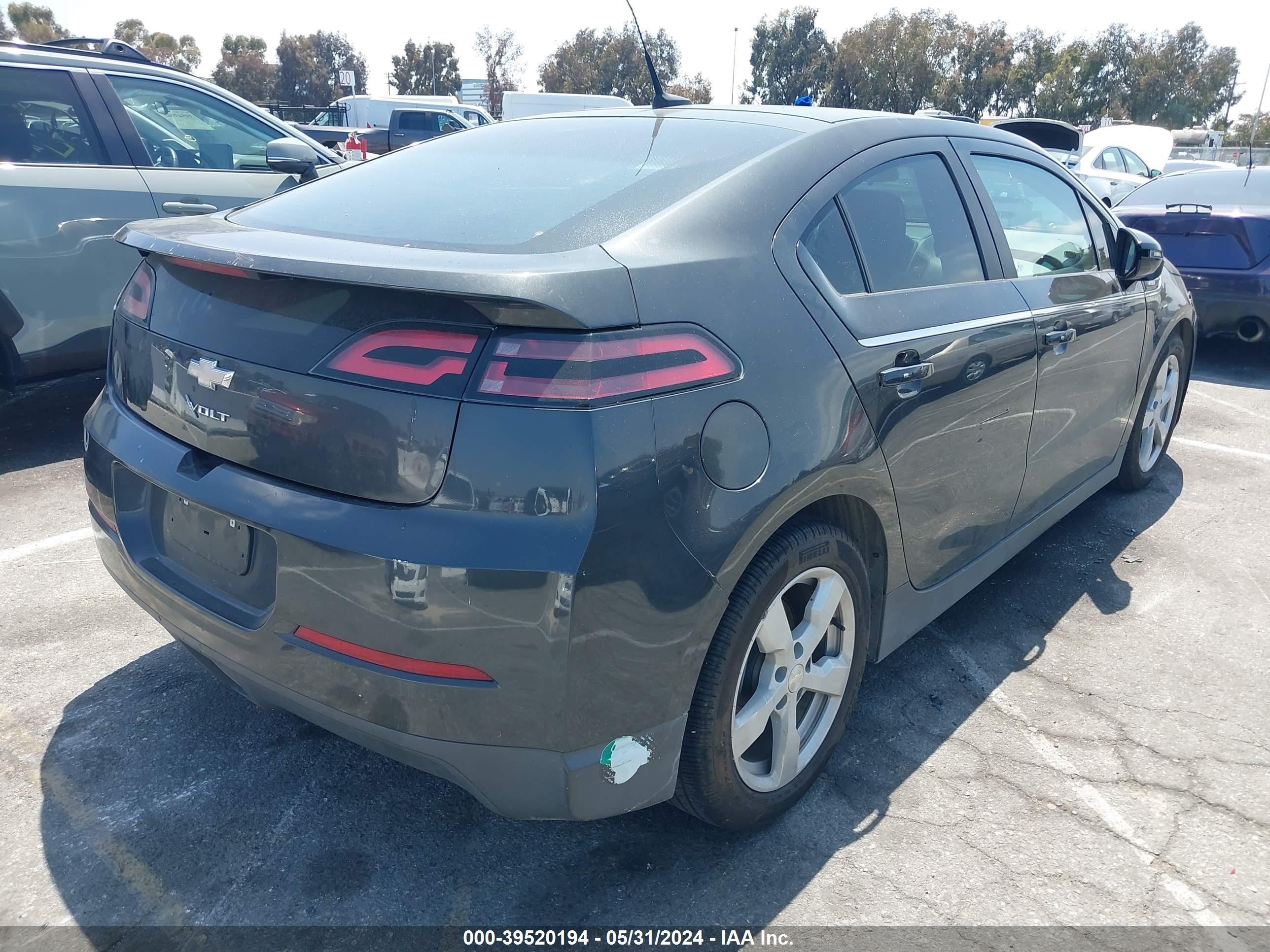 Photo 3 VIN: 1G1RF6E41EU163110 - CHEVROLET VOLT 