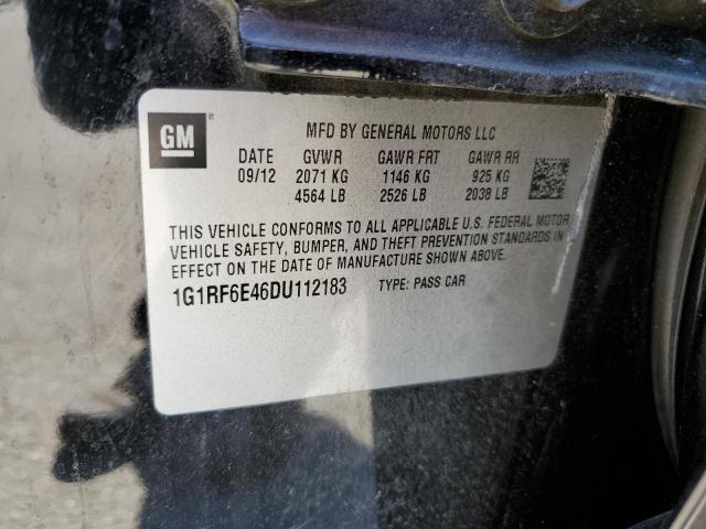 Photo 11 VIN: 1G1RF6E46DU112183 - CHEVROLET VOLT 