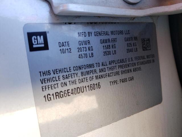 Photo 11 VIN: 1G1RG6E40DU116016 - CHEVROLET VOLT 