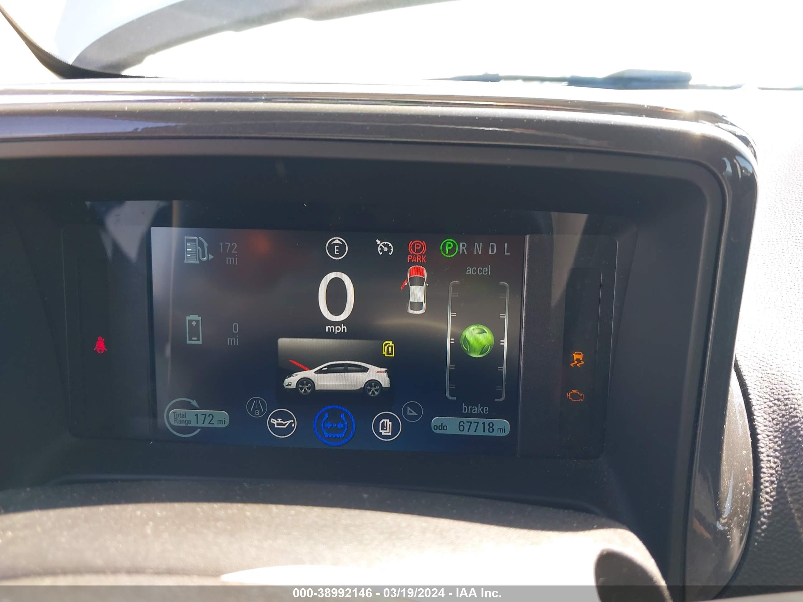 Photo 6 VIN: 1G1RG6E45EU146288 - CHEVROLET VOLT 