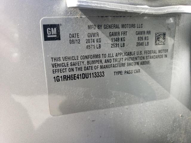 Photo 11 VIN: 1G1RH6E41DU113333 - CHEVROLET VOLT 