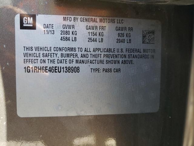 Photo 9 VIN: 1G1RH6E46EU138908 - CHEVROLET VOLT 