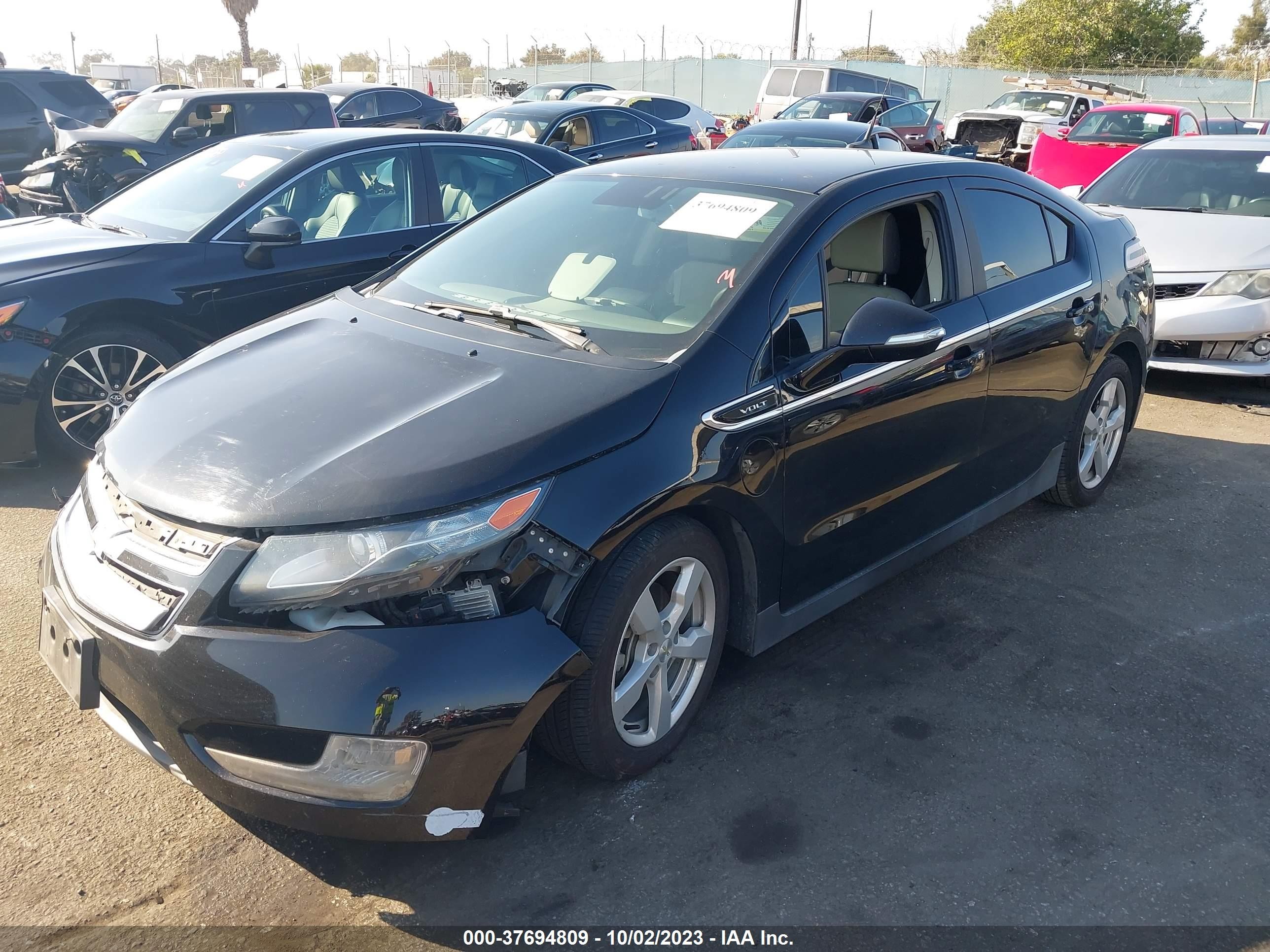 Photo 1 VIN: 1G1RH6E4XDU129949 - CHEVROLET VOLT 