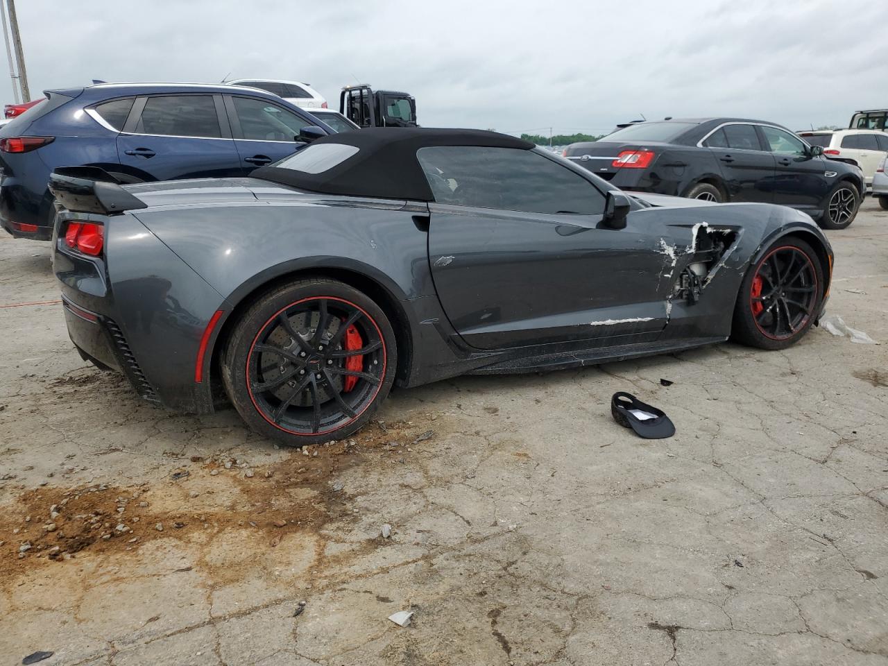 Photo 2 VIN: 1G1Y13D78J5100031 - CHEVROLET CORVETTE 