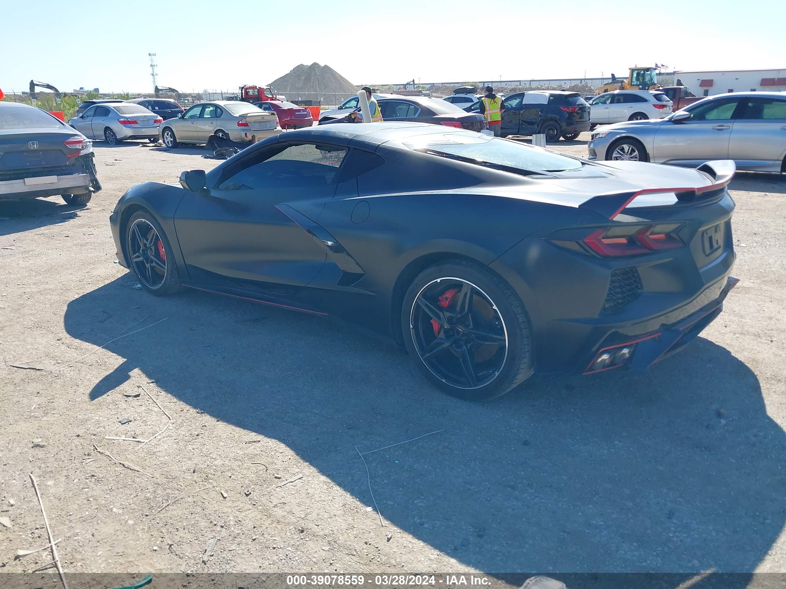 Photo 2 VIN: 1G1Y62D41L5115832 - CHEVROLET CORVETTE 